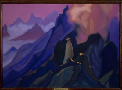 The Prophet Muhammad on Mount Hira by Nicholas Roerich