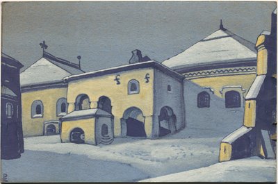 Old Pskov by Nicholas Roerich