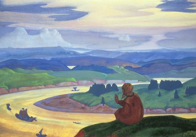 St. Prokopius by Nicholas Roerich