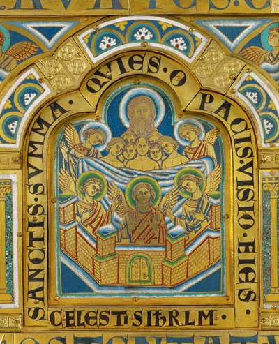 Celestial Jerusalem, from the Verdun Altar by Nicholas of Verdun