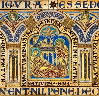 The Verdun Altar, depicting biblical scenes by Nicholas of Verdun