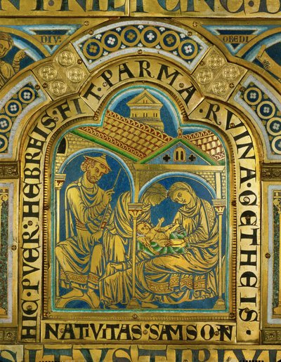 The Birth of Samson by Nicholas of Verdun