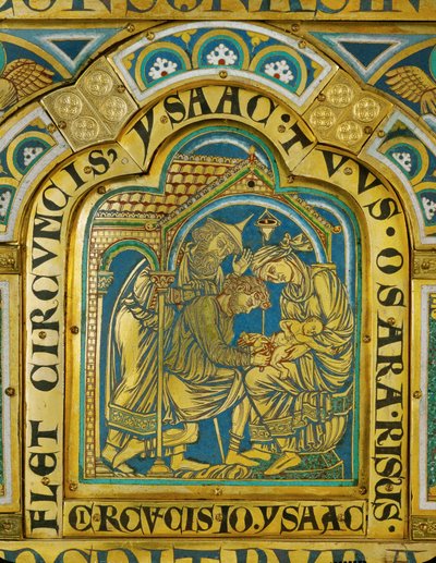 The circumcision of Isaac by Nicholas of Verdun