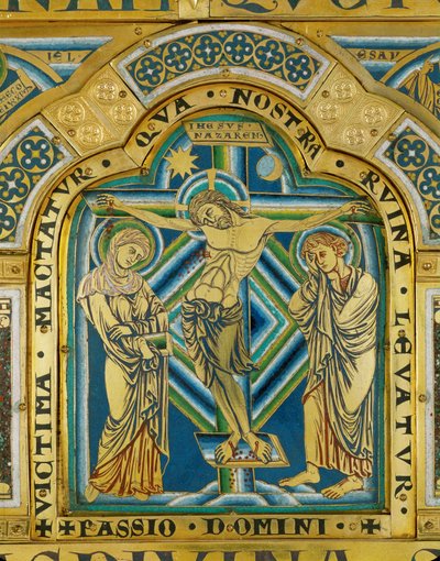 The Crucifixion by Nicholas of Verdun