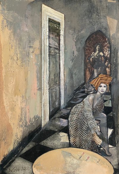 Snakeskin Dress by Nick Williams