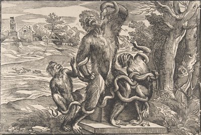 Caricature of the Sculptural Group 