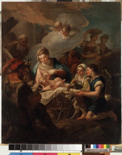 The Adoration of the Christ Child by Nicolò Grassi