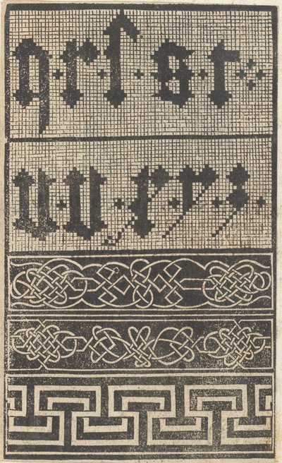 Esemplario di lavori, page 17 verso by Nicolò Zoppino
