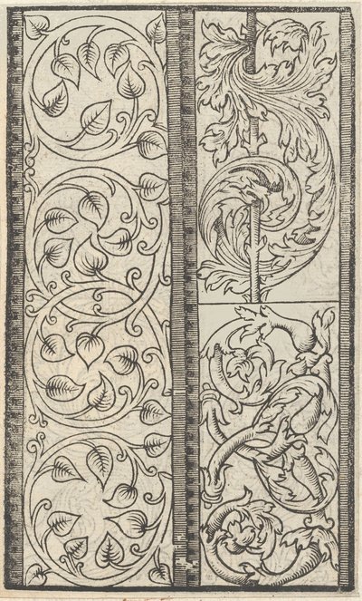 Esemplario di lavori, page 6 recto by Nicolò Zoppino