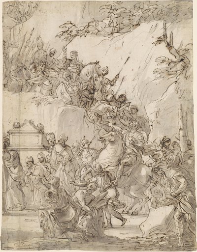 The Transport of the Ark of the Covenant by Nicola Malinconico
