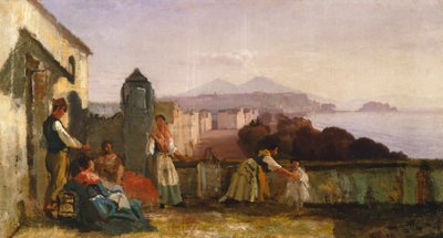 Naples from Mergellina by Nicola Palizzi
