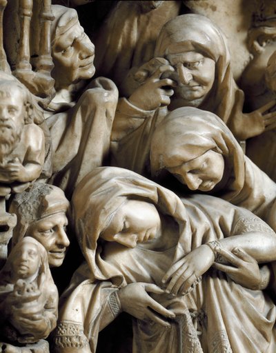 The Crucifixion (detail) by Nicola Pisano