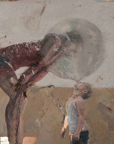 Bubble III (Child with Mother), 2020 by Nicola Pucci