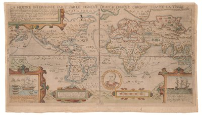 The Heroic Enterprise by Sir Drake to Circumnavigate the Earth, possibly Antwerp, c.1590 by Nicola Van Sype