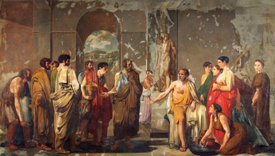 Athenian Phocion refusing Alexander