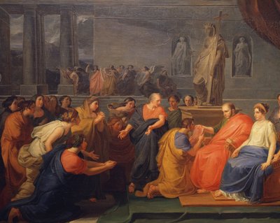 The Twelve Provinces of the Empire Paying Tribute to Francis I by Nicola de Laurentiis