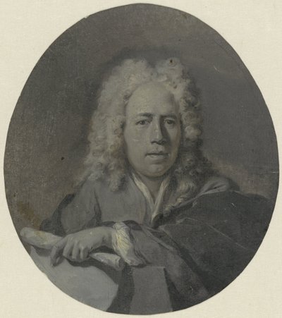 Portrait of the Painter Carel Borchaert Voet by Nicolaas Verkolje