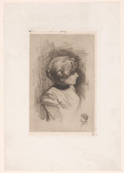 Portrait of an unknown woman by Nicolaas van der Waay