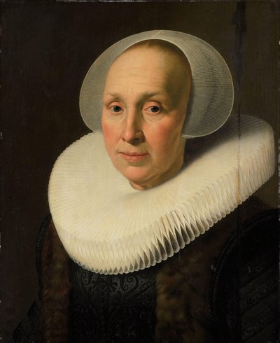 Portrait of Margriet Benningh by Nicolaes Eliasz Pickenoy (attributed to)