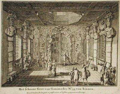 The Grotto of Ganimedes by Nicolaes Jansz  Visscher