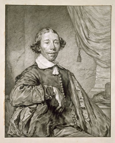Portrait of a Man, 1681 by Nicolaes Jansz Visscher