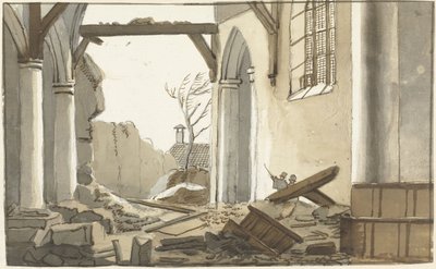Collapsed Tower of the Church in 
