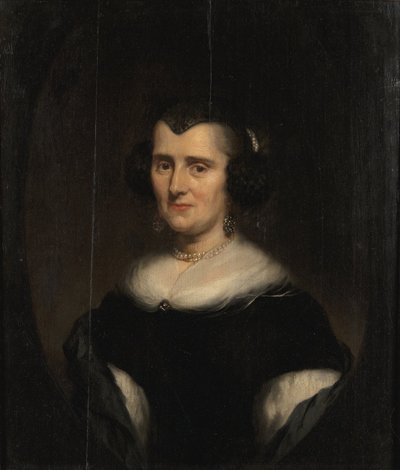 Bust-Length Portrait of a Middle-Aged Woman by Nicolaes Maes