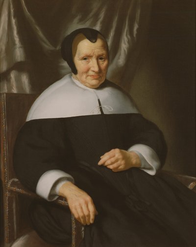 Portrait of a Lady Seated in an Armchair by Nicolaes Maes