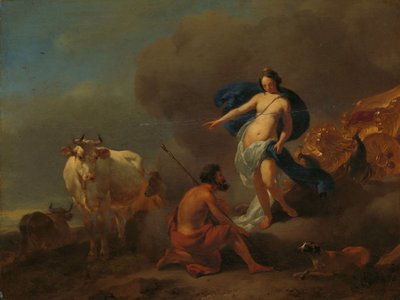 Juno Commanding Argus to Keep Watch on Io by Nicolaes Pietersz Berchem