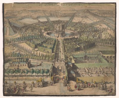 View of the Park of Enghien by Nicolaes Visscher (I)