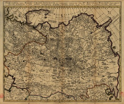 The Tartary, or the Empire of the Great Khan by Nicolaes Witsen