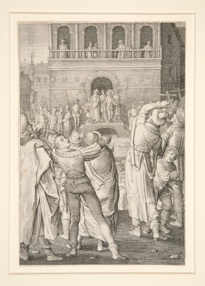 Christ Shown to the People (Passion Series) by Nicolaes de Bruyn
