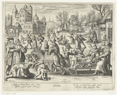 Winter by Nicolaes de Bruyn