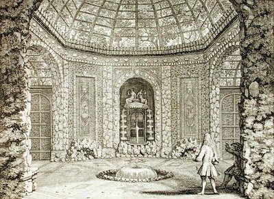 View of a grotto, late 17th century by Nicolaes the Elder Visscher