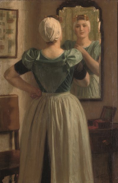 A beautiful reflection by Nicolaes van der Waay