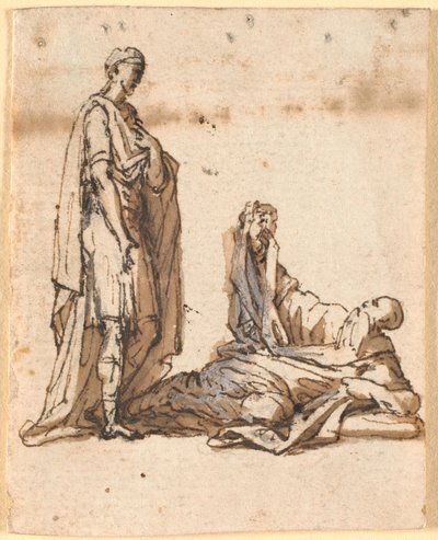 Diogenes Asking Alexander to Step Aside So the Sun Can Shine on Him by Nicolai Abildgaard