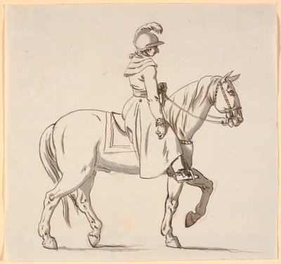 Caricature of a Rider (possibly for Christian V
