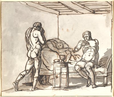 Pericles Visits Anaxagoras, Who Reads Athens