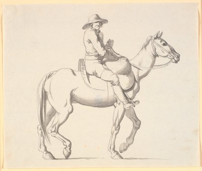 The Ragman on Horseback Collecting Dead Cats from the Streets by Nicolai Abildgaard