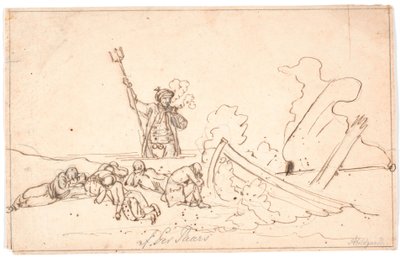 The Stranding on Anholt by Nicolai Abildgaard