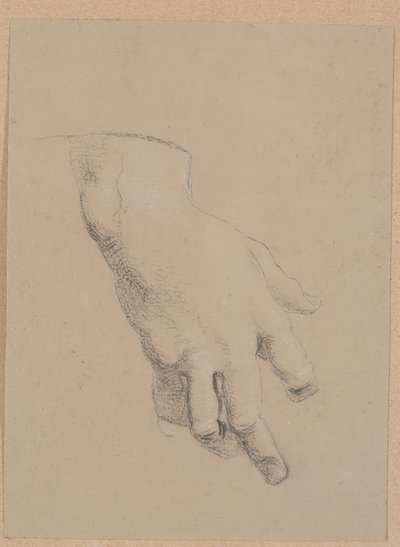 Study of a Hand by Nicolai Abildgaard
