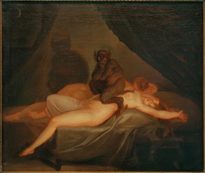 The Nightmare by Nicolai Abraham Abildgaard