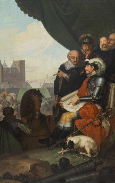 Frederick II Builds Kronborg Castle, 1781-1782 by Nicolai Abraham Abildgaard