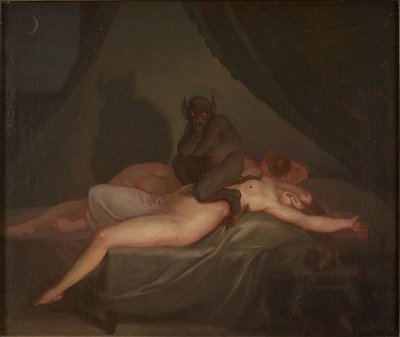 The Nightmare by Nicolai Abraham Abildgaard