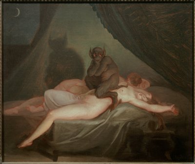 The nightmare by Nicolai Abraham Abildgaard