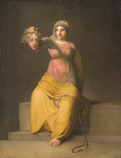 Theology. Allegorical Figure by Nicolai Abraham Abildgaard