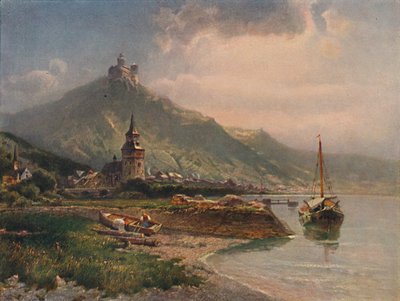 Braubach and Marksburg Castle, 1923 by Nicolai Astudin