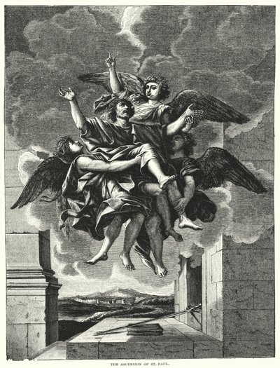 The Ascension of St Paul by Nicolas (after) Poussin