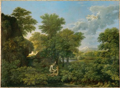 Spring, or Paradise on Earth by Nicolas (attr.to) Poussin