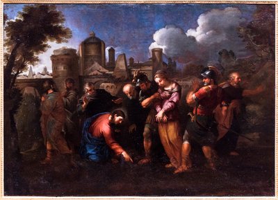The Adulteress by Nicolas (school of) Poussin